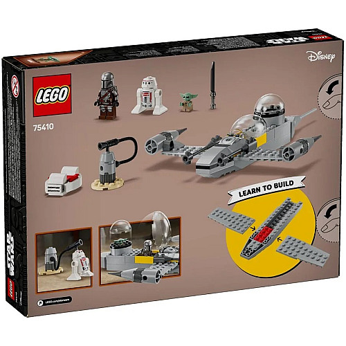 Конструктор LEGO Star Wars Зоряний винищувач N-1 Мандо й Ґроґу