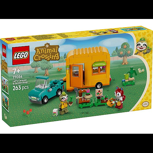 Конструктор LEGO Animal Crossing Садова крамниця і караван, що належать Leif