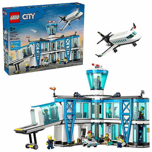 Конструктор LEGO City Аэропорт с самолетом