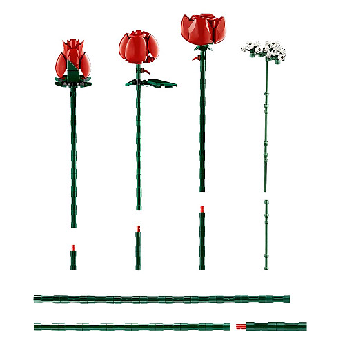 Конструктор LEGO Icons Botanicals Букет троянд