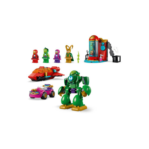 Конструктор LEGO Disney Junior Marvel Локі проти команди Залізної Людини