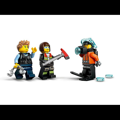 Конструктор LEGO City Ремікс вертольотів, пожежних машин і підводних човнів