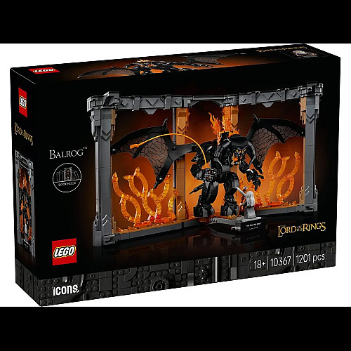 Конструктор LEGO Icons Володар перснів: Балроґ. Книжковий куточок