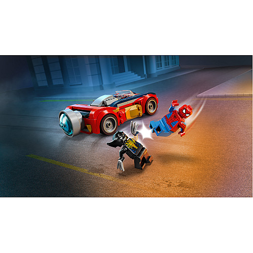 Конструктор LEGO Super Heroes Автомобиль Человека-паука vs. Отравленный Росомаха