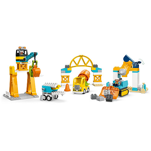 Конструктор LEGO DUPLO Town 3-в-1 Строительная площадка и техника