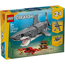 Конструктор LEGO Creator Люта акула зі скринею скарбів
