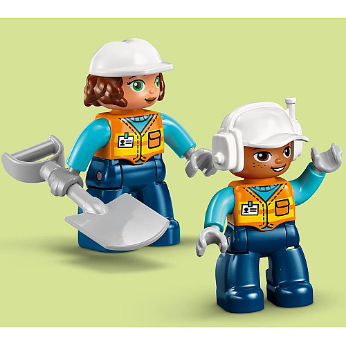Конструктор LEGO DUPLO Town 3-в-1 Строительная площадка и техника