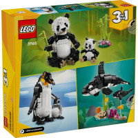 Конструктор LEGO Creator Дикі тварини: пандові