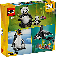 Конструктор LEGO Creator Дикі тварини: пандові