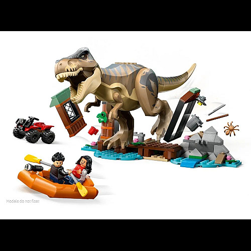 Конструктор LEGO Jurassic World  Втеча річкою від тиранозавра