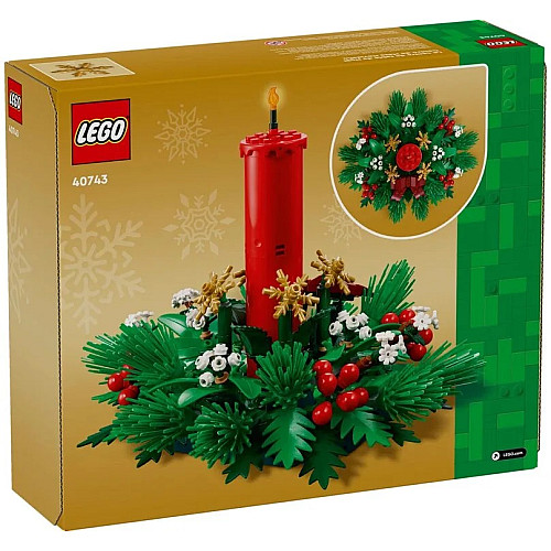 Конструктор LEGO Iconic  Декор для різдвяного столу