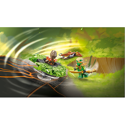 Конструктор LEGO Ninjago Ллойд против спинера земельного монстра