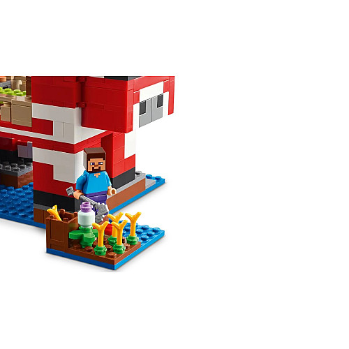Конструктор LEGO Minecraft Грибной дом