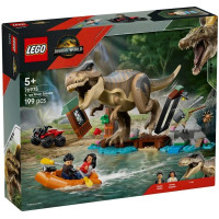 Конструктор LEGO Jurassic World  Втеча річкою від тиранозавра