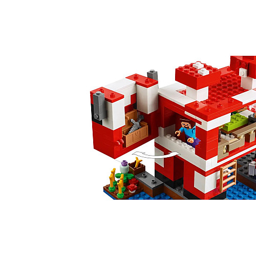 Конструктор LEGO Minecraft Грибной дом