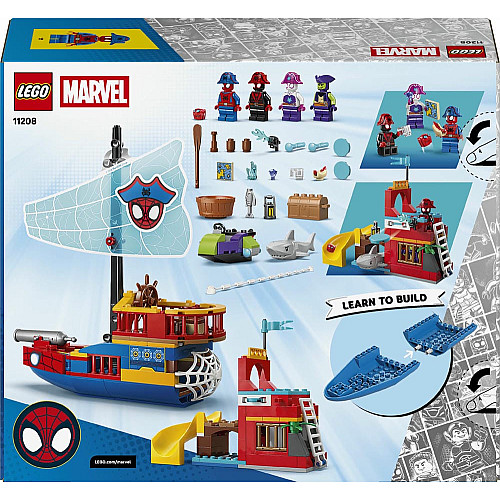 Конструктор LEGO Spidey Піратський корабель команди Павука