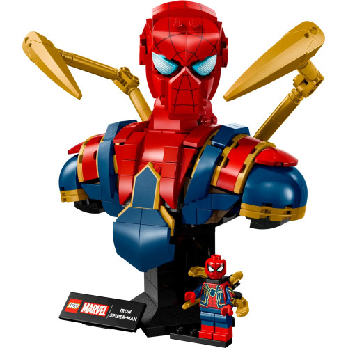 Конструктор LEGO Super Heroes Погруддя Залізної Людини-Павука