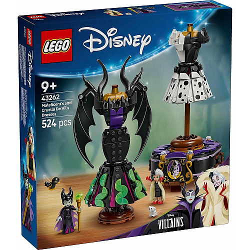 Конструктор LEGO Disney Classic Сукні Малефісенти та Лютелли де Віль