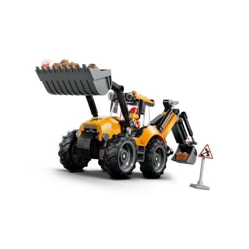 Конструктор LEGO City Жовтий екскаватор-навантажувач