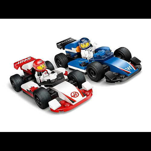 Конструктор LEGO City Автомобілі для перегонів F1 команд Williams Racing та Haas F1