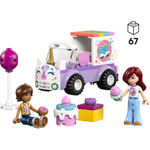 Конструктор LEGO Friends Автомобіль для доставки тортів з єдинорогами