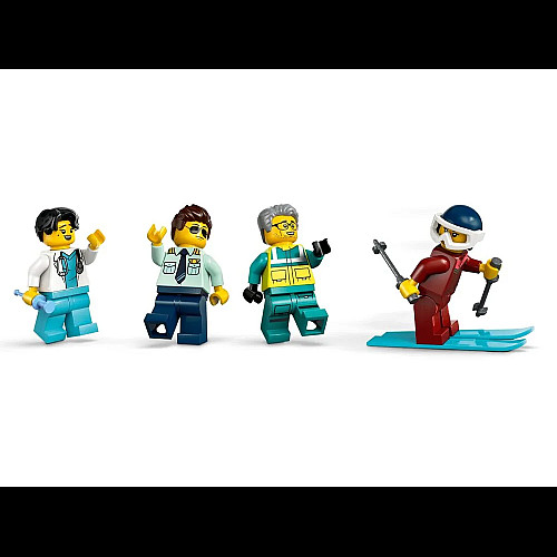 Конструктор LEGO City Літак швидкої медичної допомоги