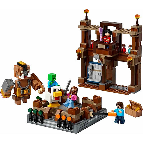 Конструктор LEGO Minecraft Бойцовский ринг в лесном имении