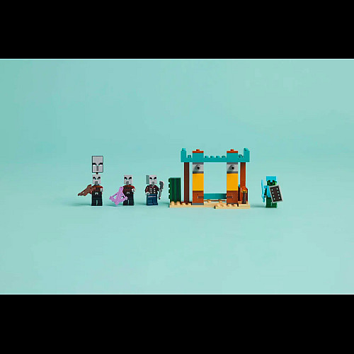 Конструктор LEGO Minecraft Пустынный патруль разбойника