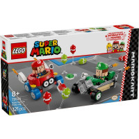 Конструктор LEGO Super Mario Mario Kart – Baby Mario vs. Baby Luigi