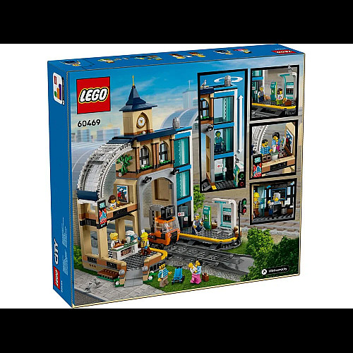 Конструктор LEGO City Центральний залізничний вокзал