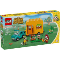 Конструктор LEGO Animal Crossing Садова крамниця і караван, що належать Leif