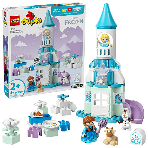 Конструктор LEGO DUPLO Disney Вечірка у крижаному палаці Ельзи та Анни