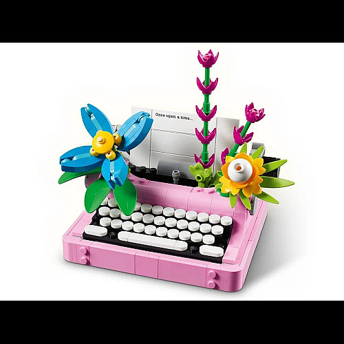 Конструктор LEGO Creator Друкарська машинка з квітами