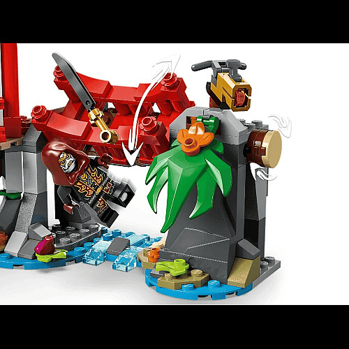 Конструктор LEGO Ninjago Автомобильная битва ниндзя у дома на дереве