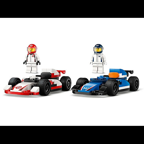 Конструктор LEGO City Автомобілі для перегонів F1 команд Williams Racing та Haas F1