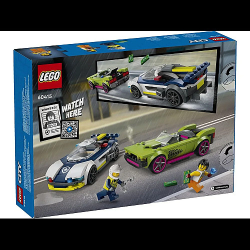Конструктор LEGO City Переслідування маслкара на поліцейському автомобілі