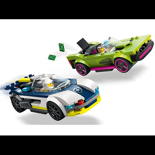 Конструктор LEGO City Переслідування маслкара на поліцейському автомобілі