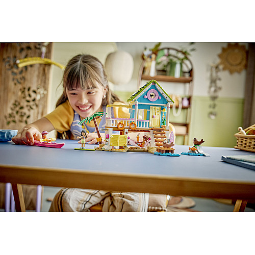 Конструктор LEGO Friends Пляжный домик с морскими котиками