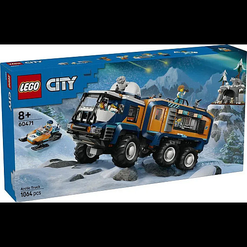 Конструктор LEGO City Арктична дослідницька вантажівка з науковою лабораторією