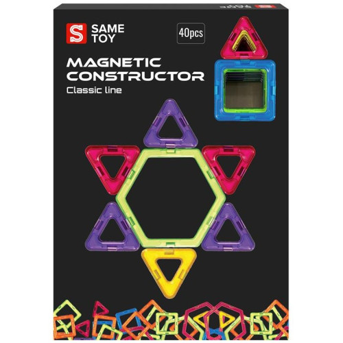 Магнітний конструктор Same toy Classic line 40ел