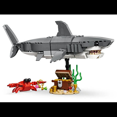 Конструктор LEGO Creator Люта акула зі скринею скарбів