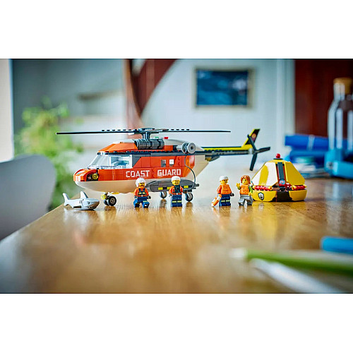 Конструктор LEGO City Гелікоптер берегової охорони