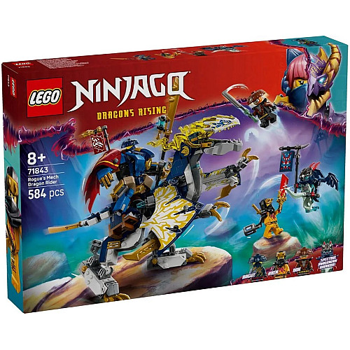 Конструктор LEGO Ninjago Розбійник: Робот-вершник на драконі