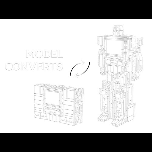Конструктор LEGO Icons Transformers: Саундвейв
