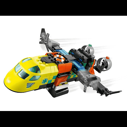 Конструктор LEGO City Ремикс самолета, грузовика и судна на воздушной подушке