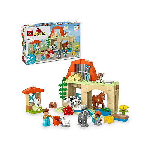 Конструктор LEGO DUPLO Town Догляд за тваринами на фермі