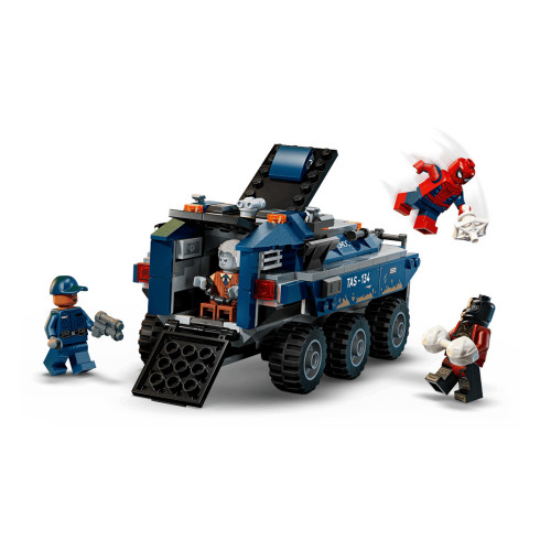 Конструктор LEGO Super Heroes Переслідування Людиною-Павуком машини для перевезення злочинців