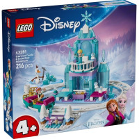Конструктор LEGO Disney Princess Ледяной дворец Эльзы и веселое катание на санках