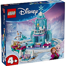 Конструктор LEGO Disney Princess Ледяной дворец Эльзы и веселое катание на санках