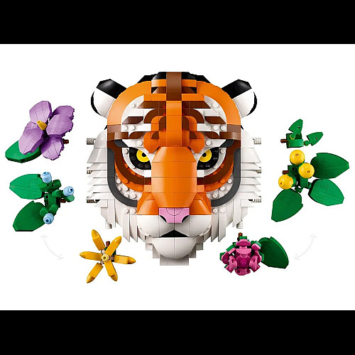 Конструктор LEGO Art Колекція фауни - Тигр